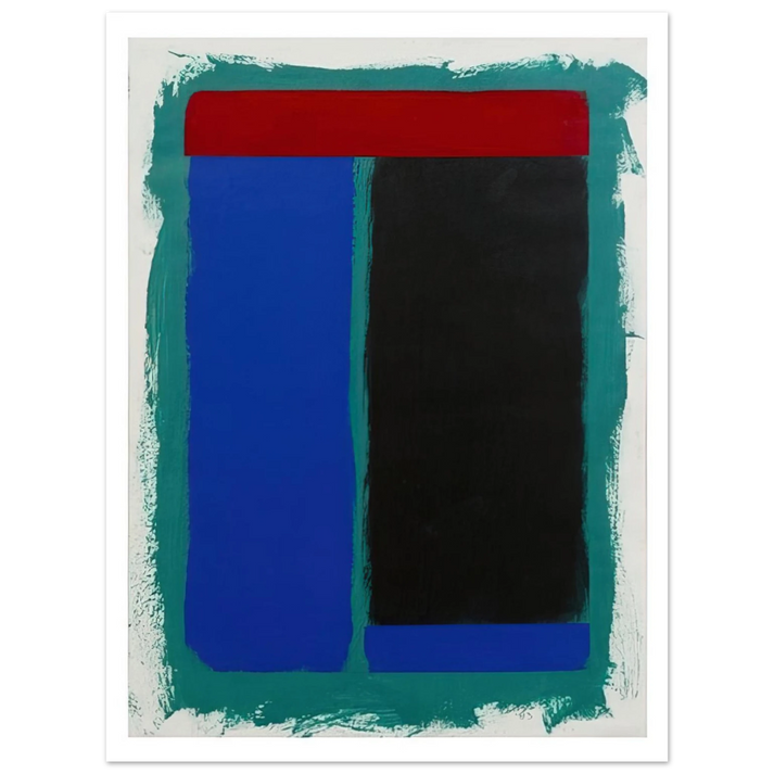 Doug Ohlson - Two-Four - 1983 75x100 cm / 30x40inches Fine Art Poster