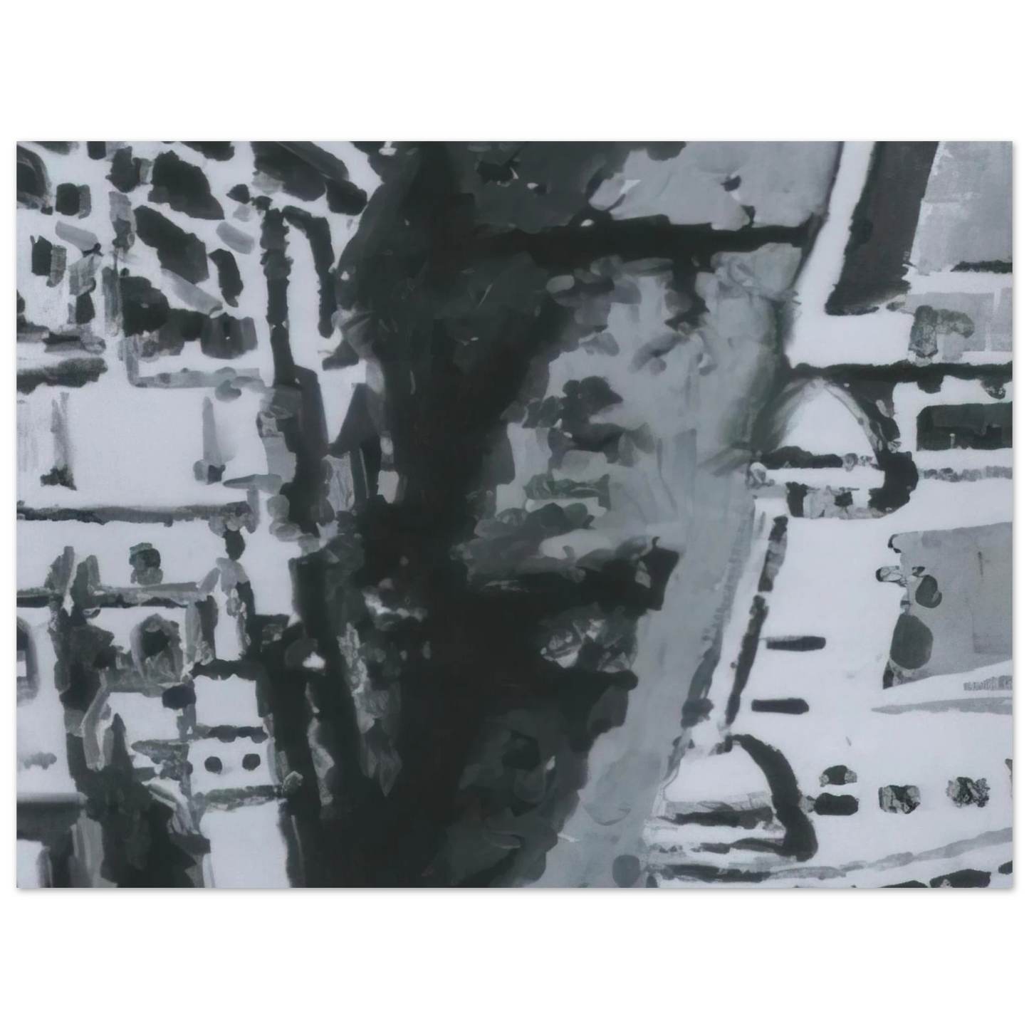 Gerhard Richter - TOWNSCAPE M7 1968 Fine Art Poster - Default Title