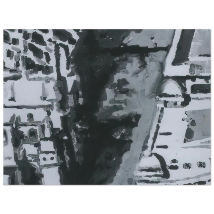 Gerhard Richter - TOWNSCAPE M7 1968 75x100 cm / 30x40inches Fine Art Poster