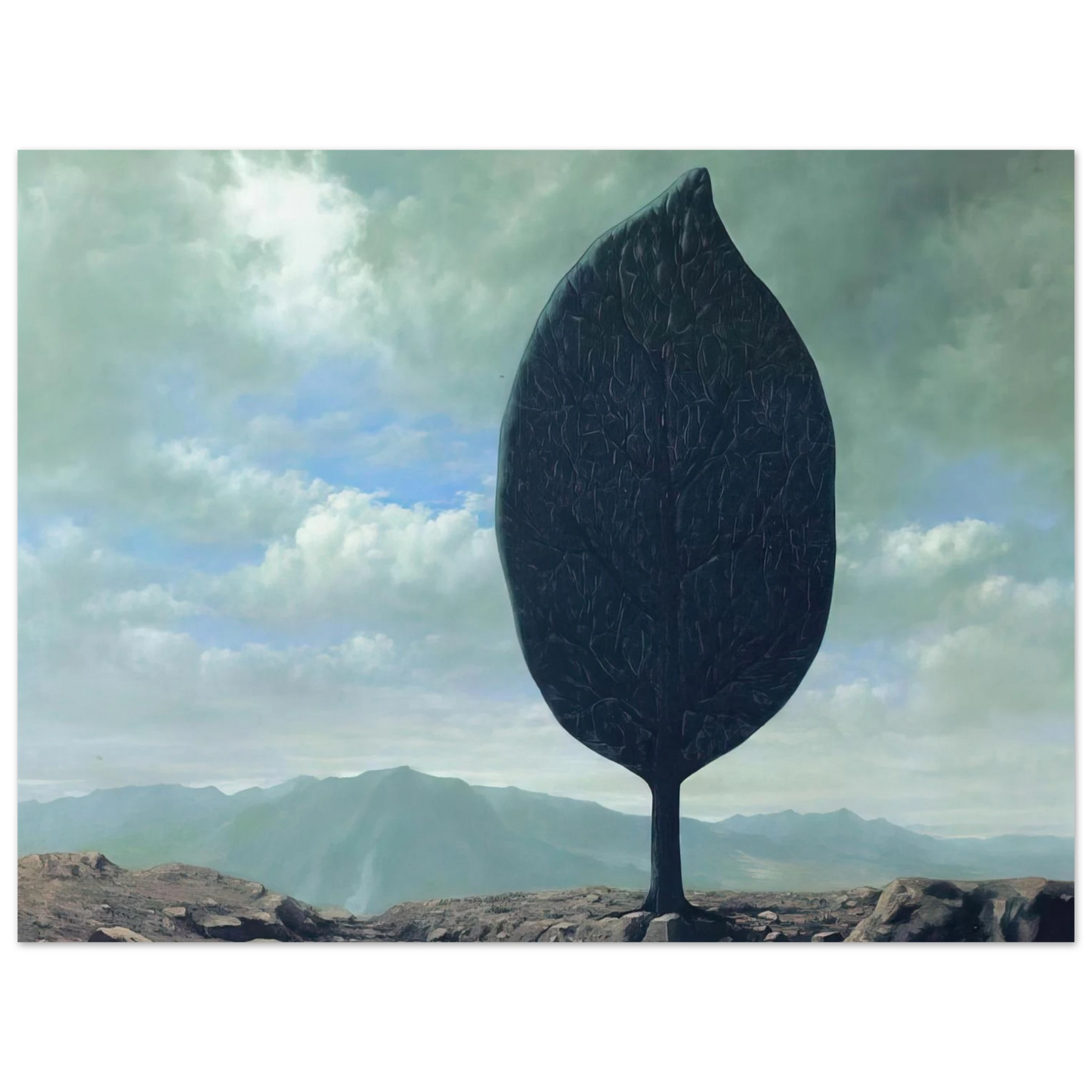 Rene Magritte - PLAIN OF AIR 1940 Fine Art Poster - Default Title