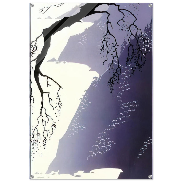Gray Mist - Eyvind Earle Acrylic Print - 70x100 cm / 28x40″ inches