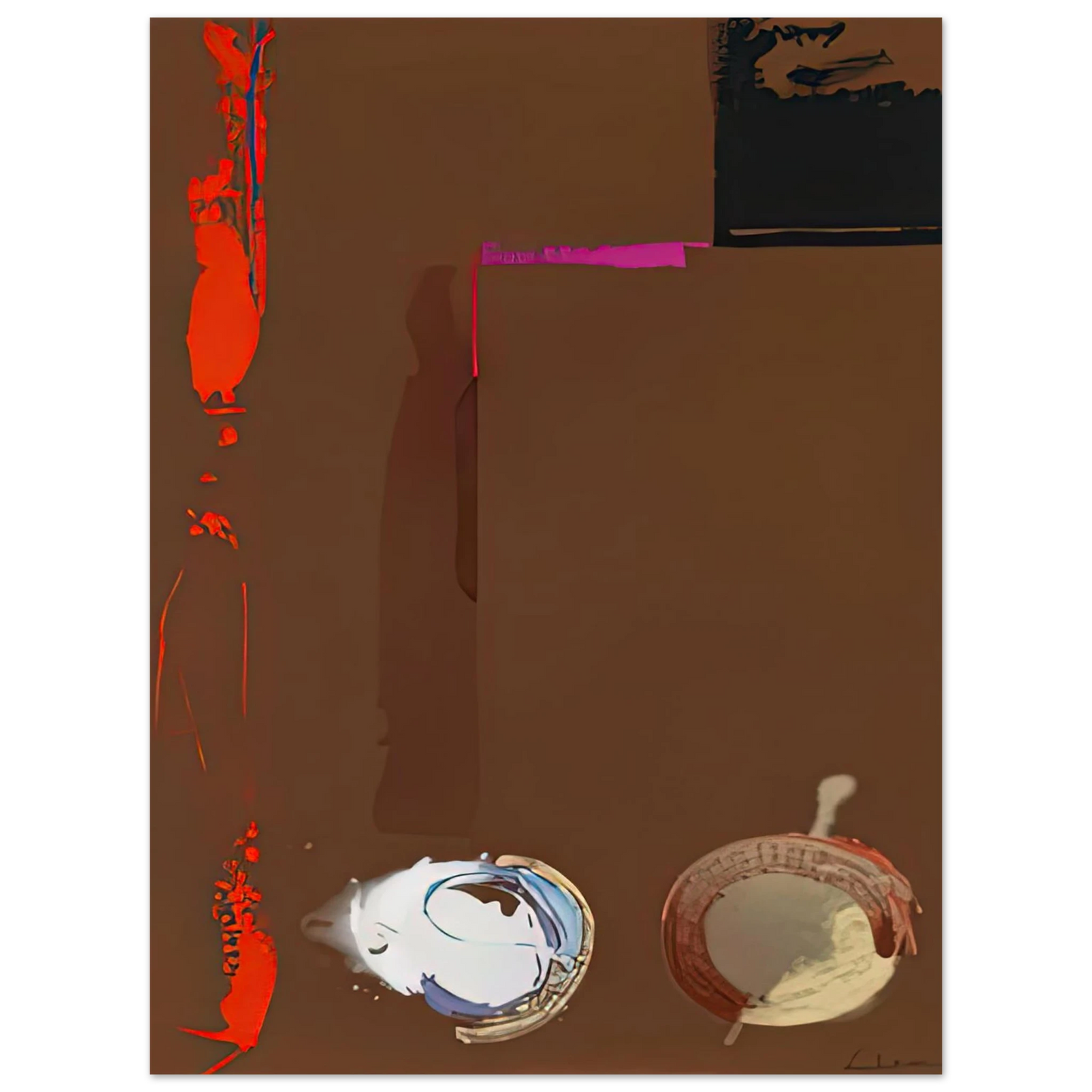 Helen Frankenthaler - Syzygy, 1987- Wall Art - 21x29.7 cm / 8x12" - Fine Art Poster - -