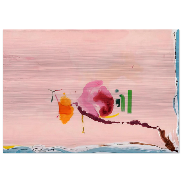 Flirt - 1995 - Helen Frankenthaler Brushed Aluminum Print - 70x100 cm / 28x40 inches | Helen Frankenthaler Aluminum Print | Helen Frankenthaler Prints