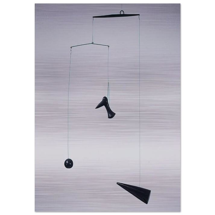 CONE DEBENE 1933 - Alexander Calder Brushed Aluminum Print - 70x100 cm / 28x40 inches | Alexander Calder Aluminum Print | Alexander Calder Prints