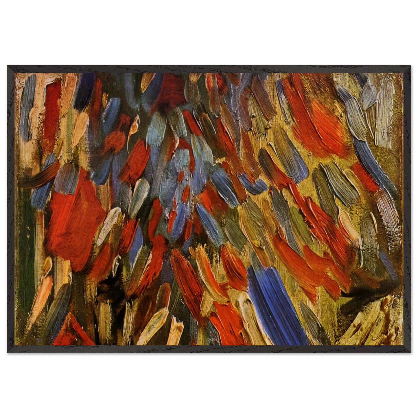 The Fourteenth of July Celebration in Paris - Vincent van Gogh Framed Art Print – Black Wooden Frame - Default Title - -Framed Art Print