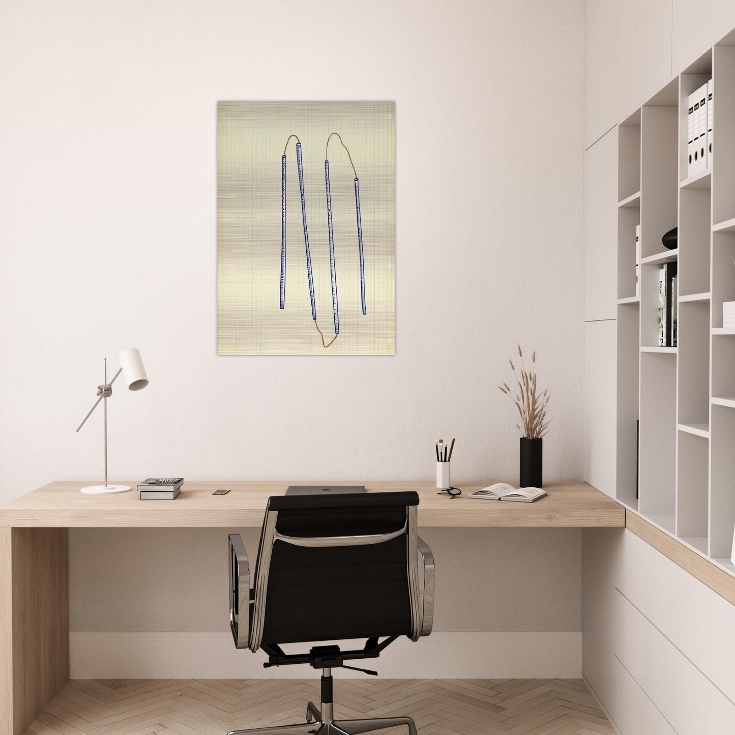 UNTITLED 1969 - Sigmar Polke Brushed Aluminum Print - 70x100 cm / 28x40 inches | Sigmar Polke Aluminum Print | Sigmar Polke Prints