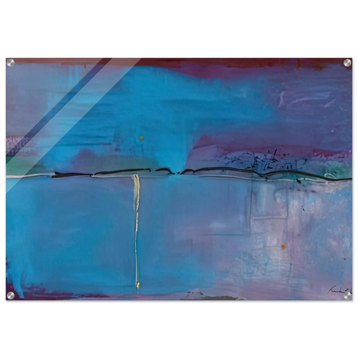 Zone Blue, 1994- - Helen Frankenthaler Acrylic Print - 70x100 cm / 28x40″ inches