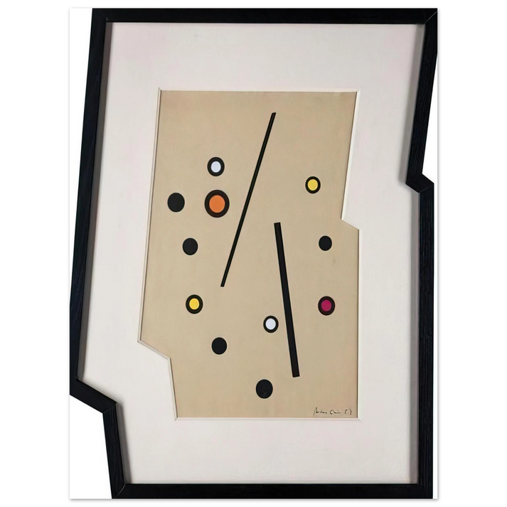 Carmelo Arden Quin - Forme Madi - 1958 75x100 cm / 30x40inches Fine Art Poster