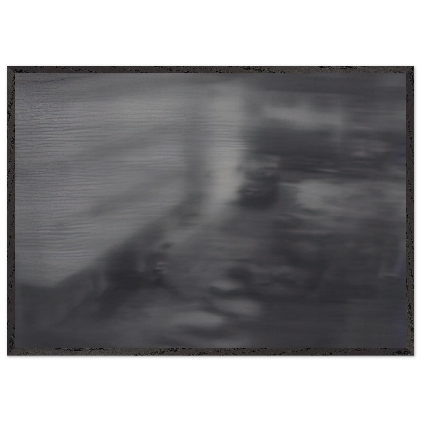 ARREST NO 674 2 1988 - Gerhard Richter Framed Art Print – Black Wooden Frame - Default Title - -Framed Art Print