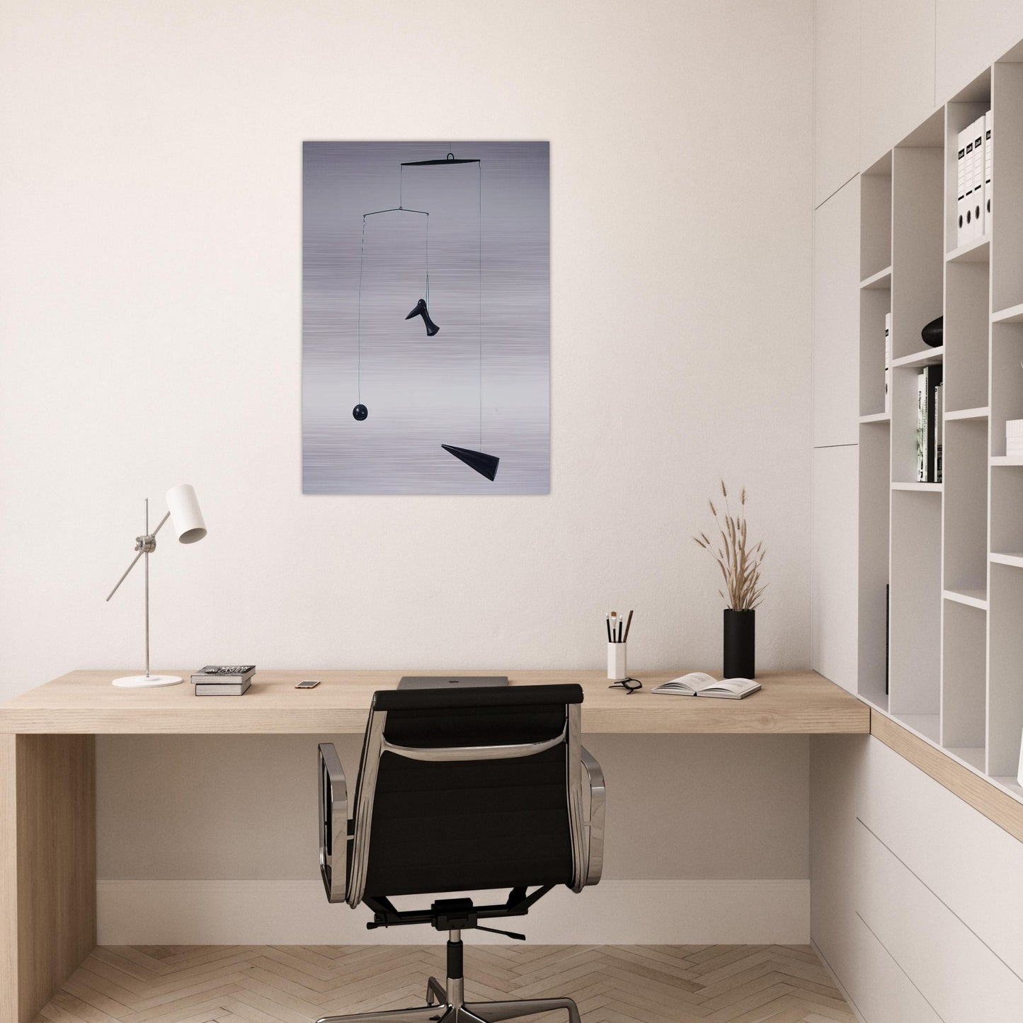 CONE DEBENE 1933 - Alexander Calder Brushed Aluminum Print - 70x100 cm / 28x40 inches | Alexander Calder Aluminum Print | Alexander Calder Prints