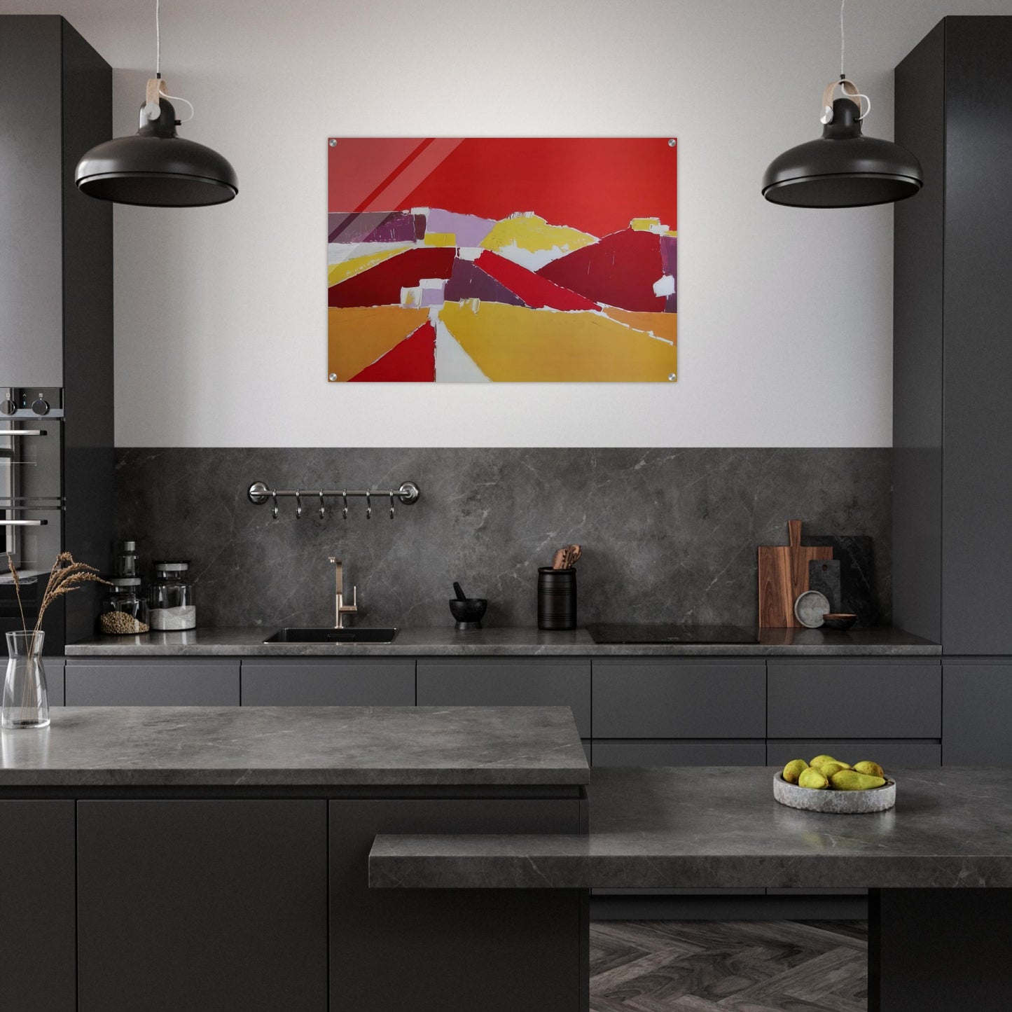 Agrigente - 1953 - Nicolas de Stael Acrylic Print - 70x100 cm / 28x40″ inches