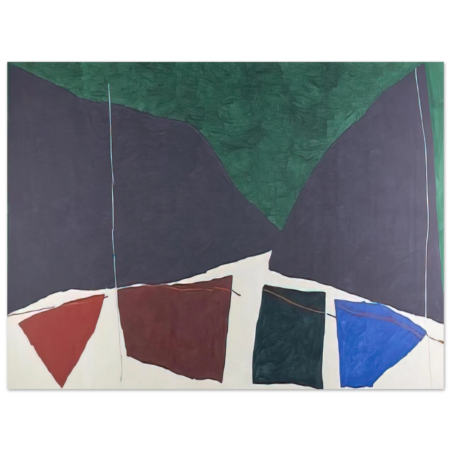 Ray Parker - Untitled - 1982 Fine Art Poster - Default Title