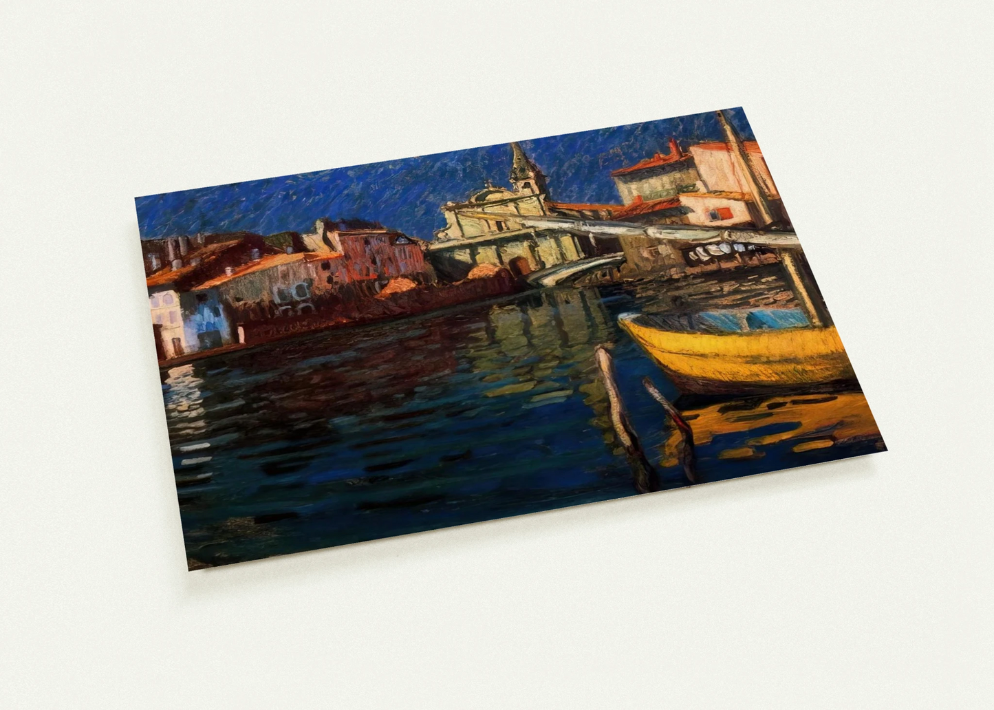 MARTIGUES By Raoul Dufy Pack of 10 Post Cards | Raoul Dufy Post Cards | A6 (10.5 x 14.8 cm) - 4.1 x 5.8 inches