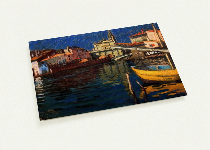 MARTIGUES By Raoul Dufy Pack of 10 Post Cards | Raoul Dufy Post Cards | A6 (10.5 x 14.8 cm) - 4.1 x 5.8 inches