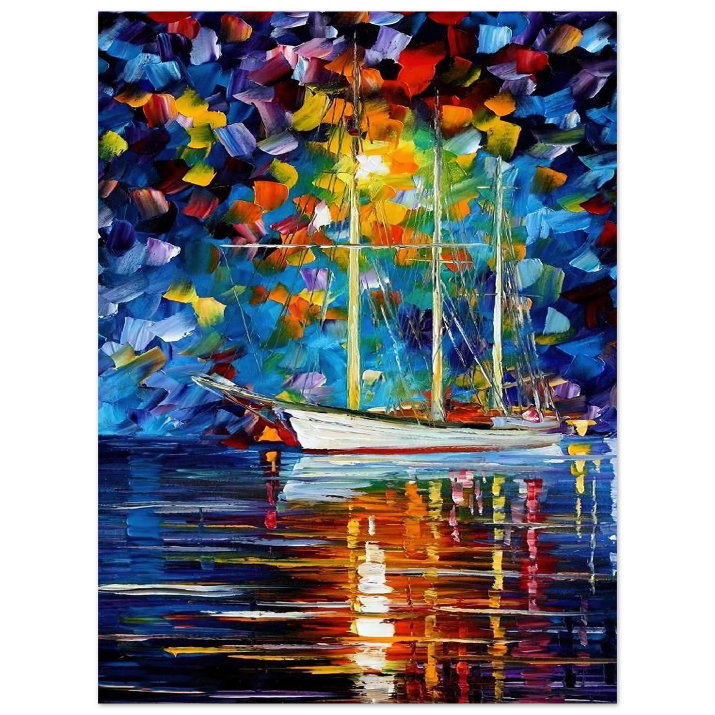 Leonid Afremov - Leonid Afremov Fine Art Poster - 13x18 cm / 5x7 inches