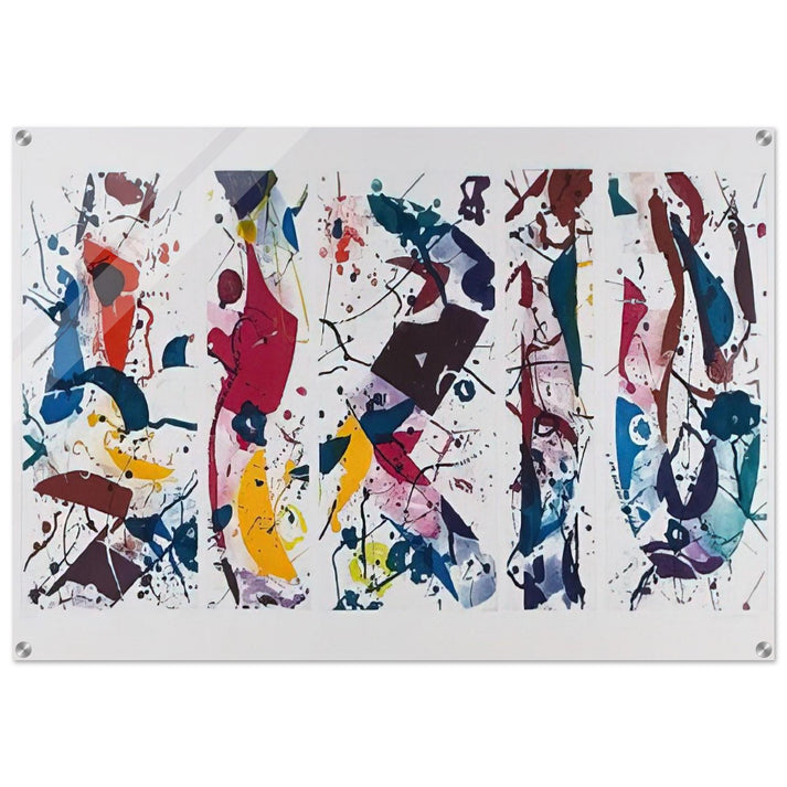 Untitled SFE 020 Lembark I53 - Sam Francis Acrylic Print - 70x100 cm / 28x40″ inches