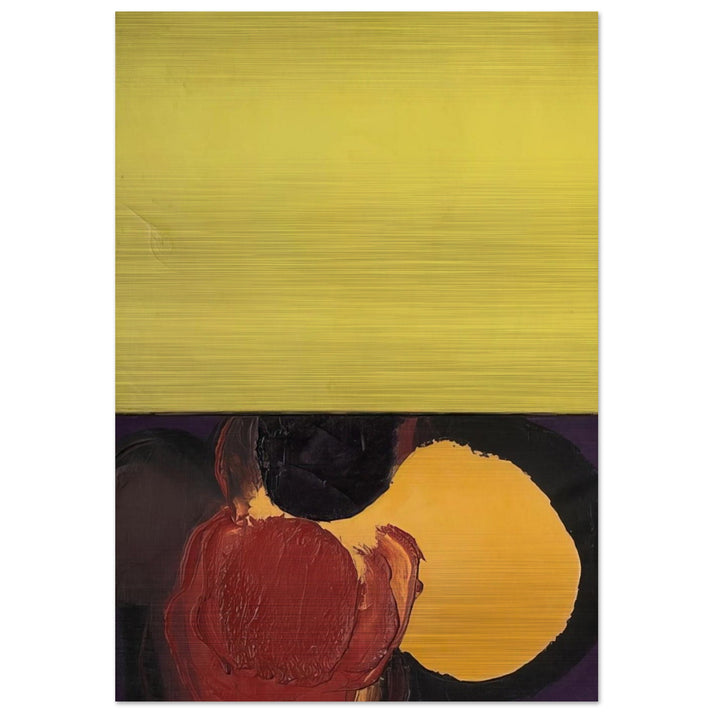 UNTITLED 1965 - Luis Feito Brushed Aluminum Print - 70x100 cm / 28x40 inches | Luis Feito Aluminum Print | Luis Feito Prints