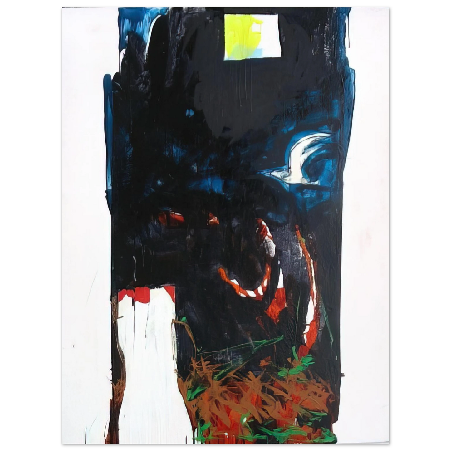 Mario Schifano - Nottetempo - 1991 Fine Art Poster - Default Title