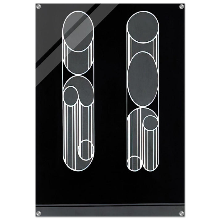 IMPOSSIBLES 1931 - Josef Albers Acrylic Print - 70x100 cm / 28x40″ inches