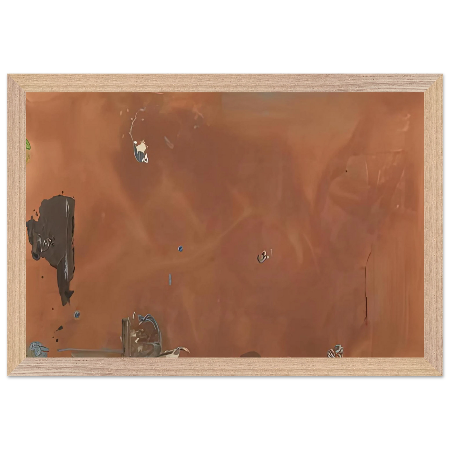 Helen Frankenthaler - Into October, 1983- Wall Art - 60x80 cm / 24x32 inches - Fine Art Poster - -