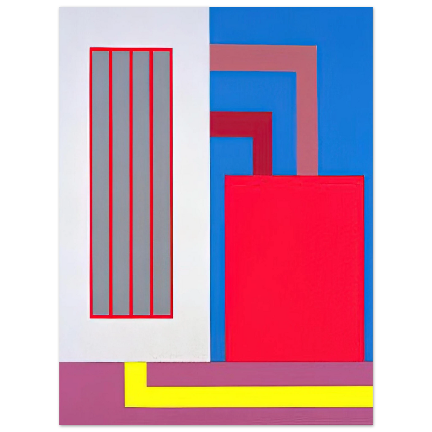 Peter Halley - Lost in Translation - 2004 Fine Art Poster - Default Title