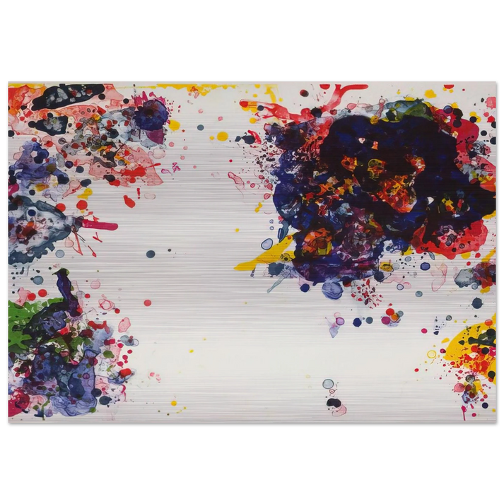 Speck - Sam Francis Brushed Aluminum Print - 70x100 cm / 28x40 inches | Sam Francis Aluminum Print | Sam Francis Prints