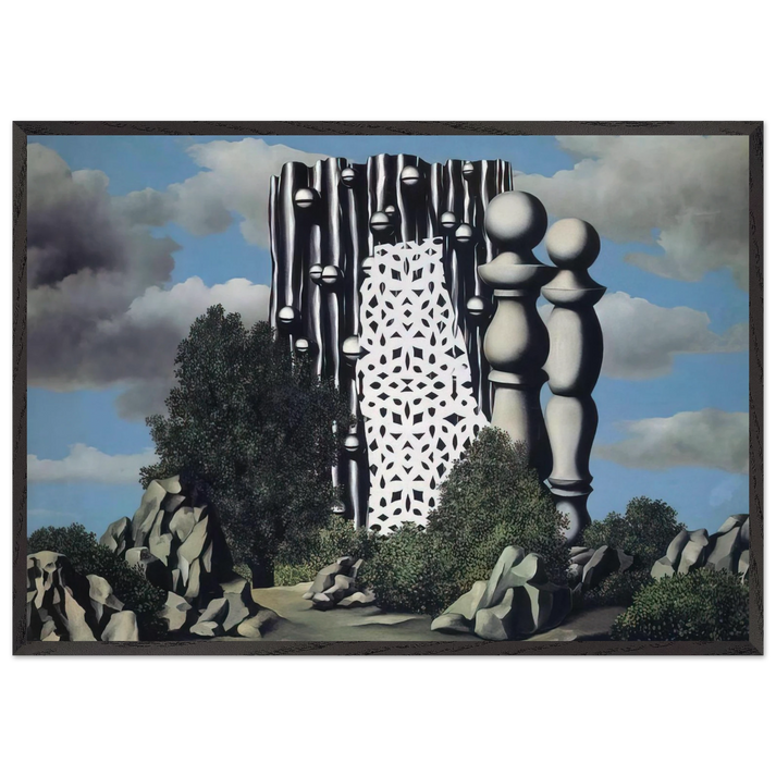 ANNUNCIATION 1930 - Rene Magritte 70x100 cm / 28x40 inches Framed Art Print – Black Wooden Frame