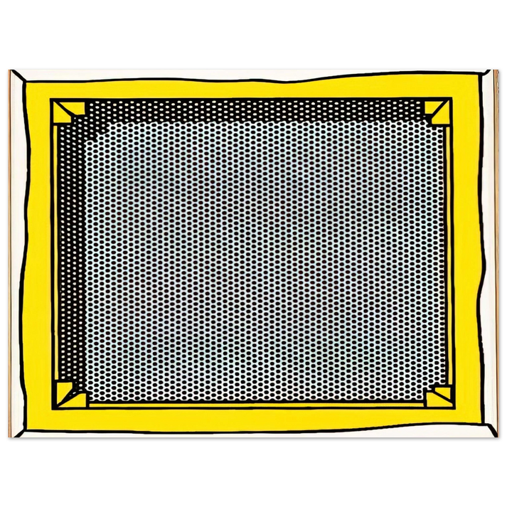 Roy Lichtenstein - STRETCHER FRAME 75x100 cm / 30x40inches Fine Art Poster