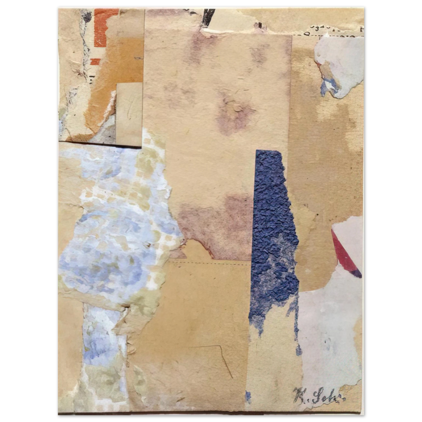 Kurt Schwitters - APHORISM 1923 Fine Art Poster - Default Title