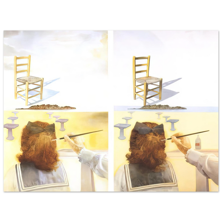 Salvador Dali - THE CHAIR 75x100 cm / 30x40inches Fine Art Poster