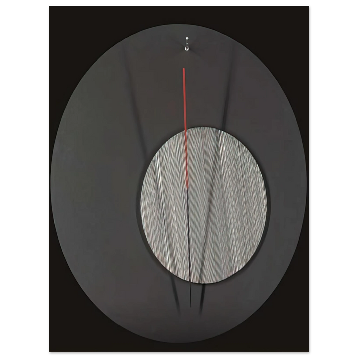 Jesus Rafael Soto - L OEIL DE BOEUF 75x100 cm / 30x40inches Fine Art Poster