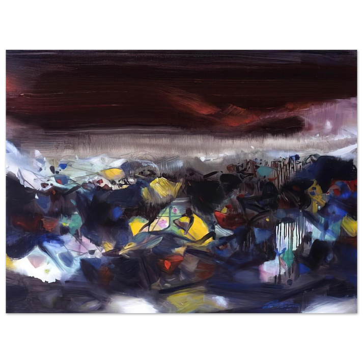 Chu teh Chun - PUISSANCE OC ANIQUE 2004 75x100 cm / 30x40inches Fine Art Poster