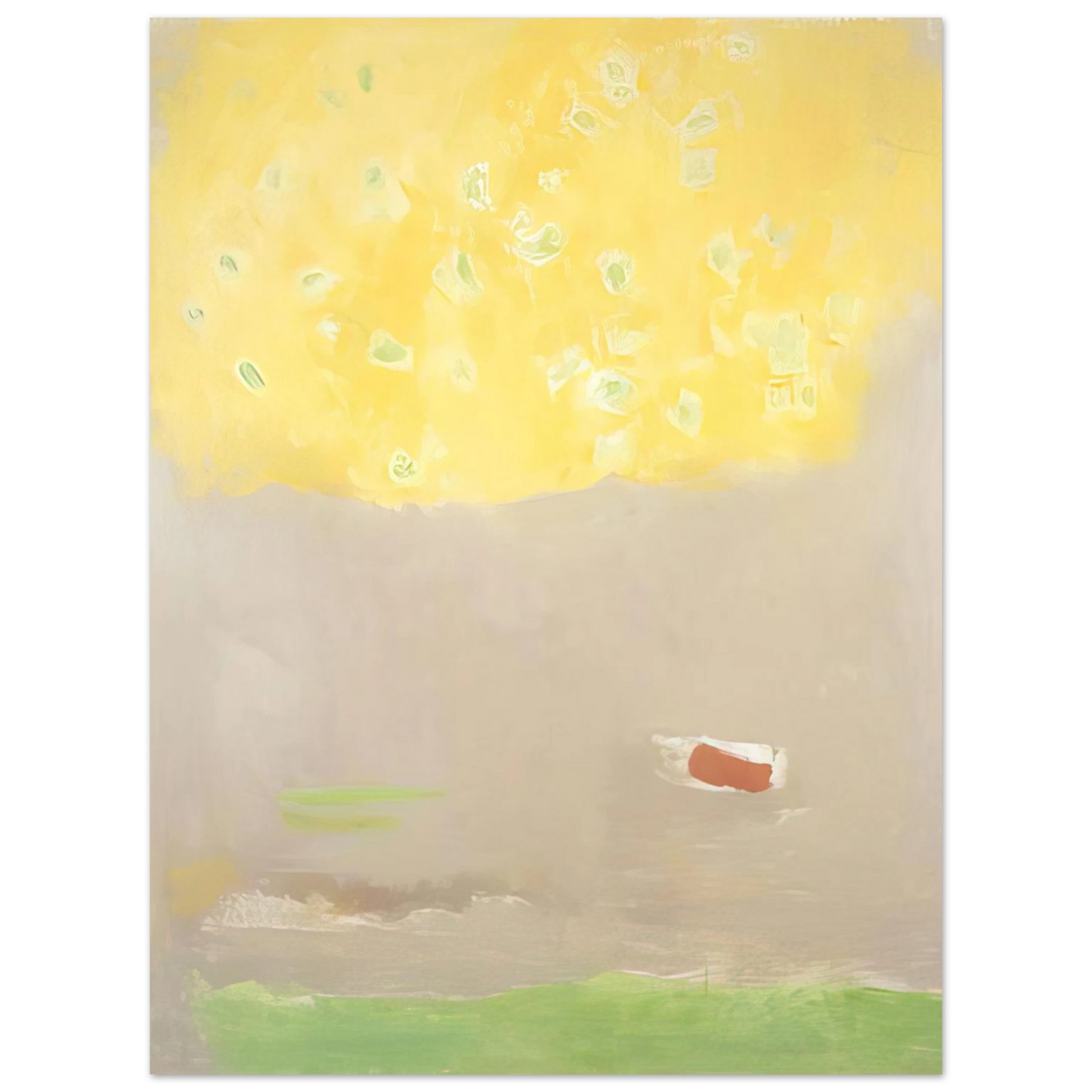 Esteban Vicente - COMPOSITION 1997 Fine Art Poster - Default Title