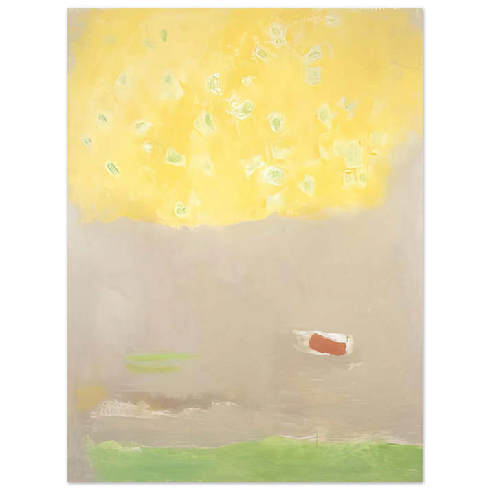 Esteban Vicente - COMPOSITION 1997 75x100 cm / 30x40inches Fine Art Poster