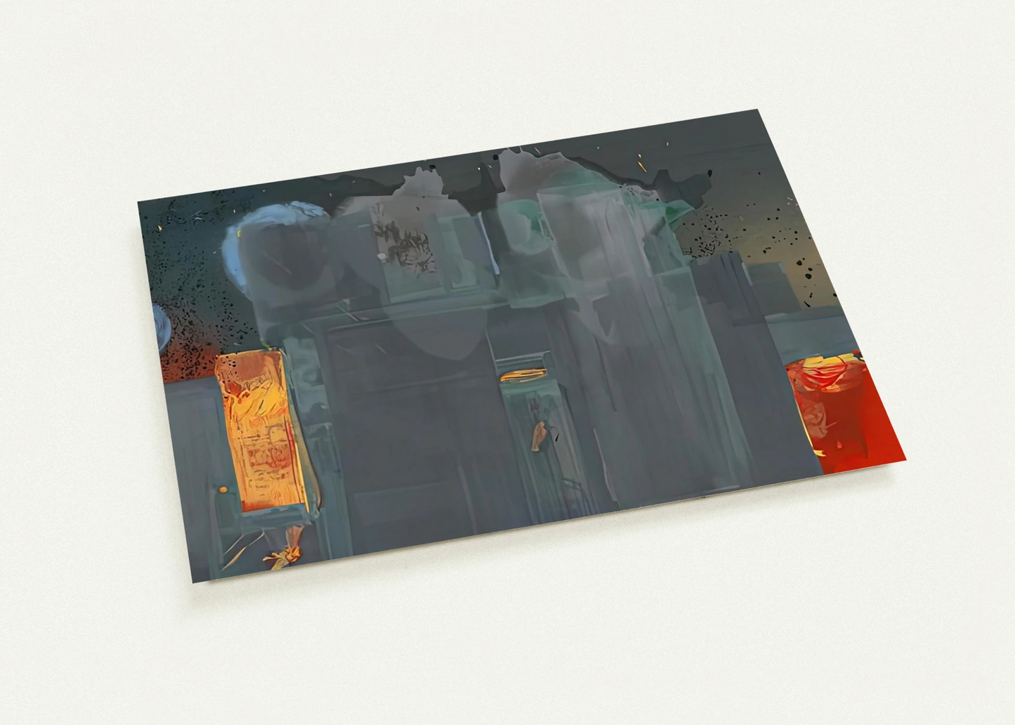 Janus, 1990- By Helen Frankenthaler Pack of 10 Post Cards | Helen Frankenthaler Post Cards | A6 (10.5 x 14.8 cm) - 4.1 x 5.8 inches