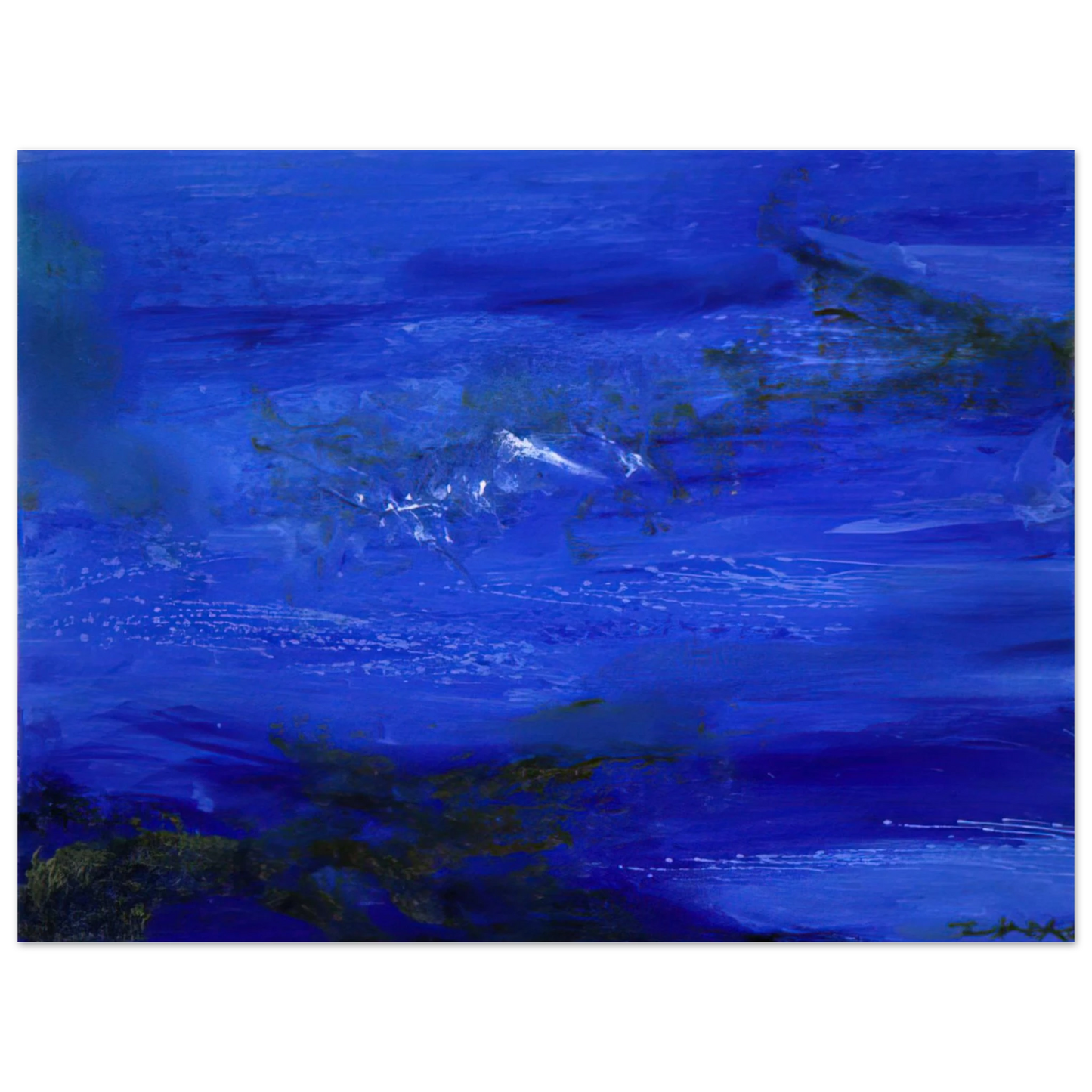 Zao Wou-Ki - 25 10 2002 2002 Fine Art Poster - Default Title