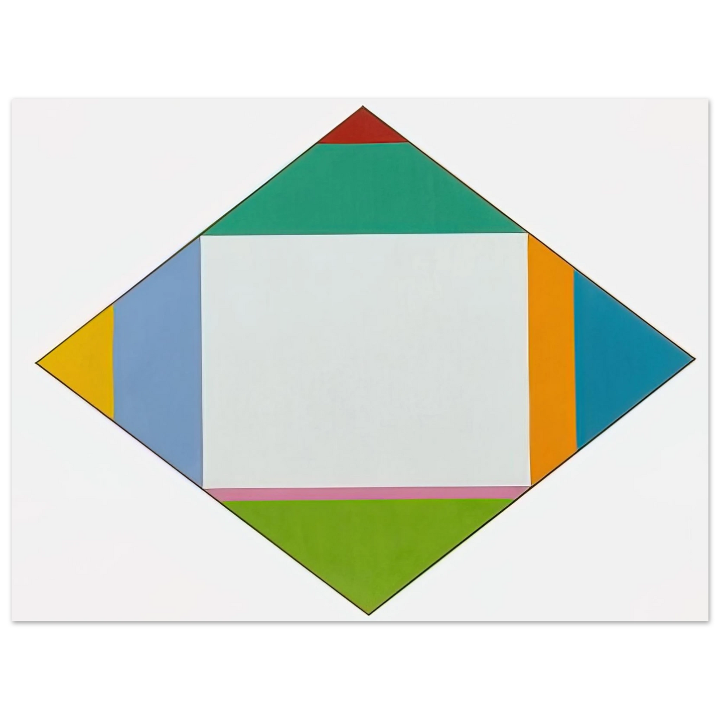 Max Bill - Expansion in Four Directions - 1962 Fine Art Poster - Default Title