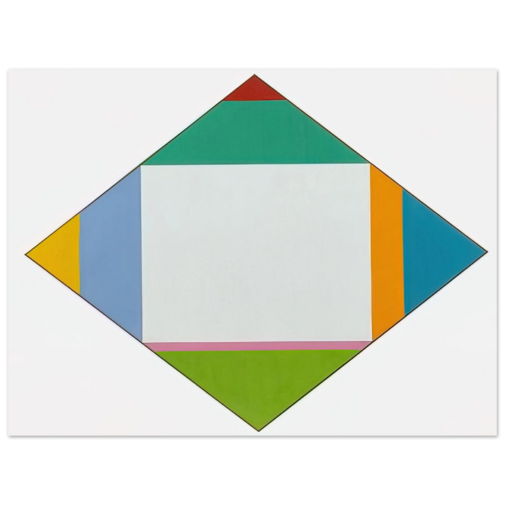 Max Bill - Expansion in Four Directions - 1962 75x100 cm / 30x40inches Fine Art Poster
