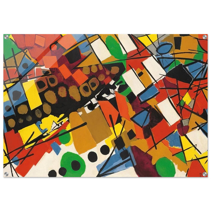 Pastorale - 1954 - Ernst Wilhelm Nay Acrylic Print - 70x100 cm / 28x40″ inches