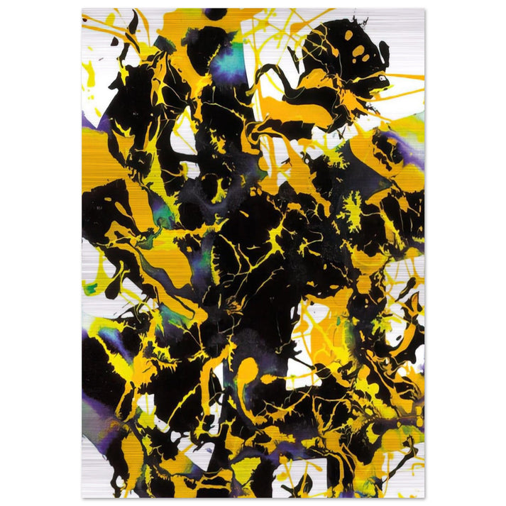 Untitled SFP94-53 SFF 1727 - Sam Francis Brushed Aluminum Print - 70x100 cm / 28x40 inches | Sam Francis Aluminum Print | Sam Francis Prints