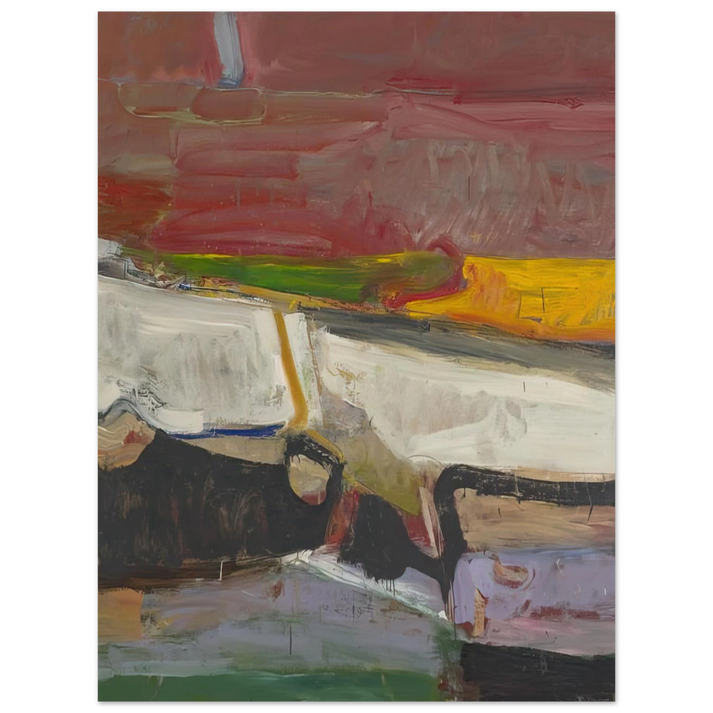 Richard Diebenkorn - Berkeley #59 75x100 cm / 30x40inches Fine Art Poster