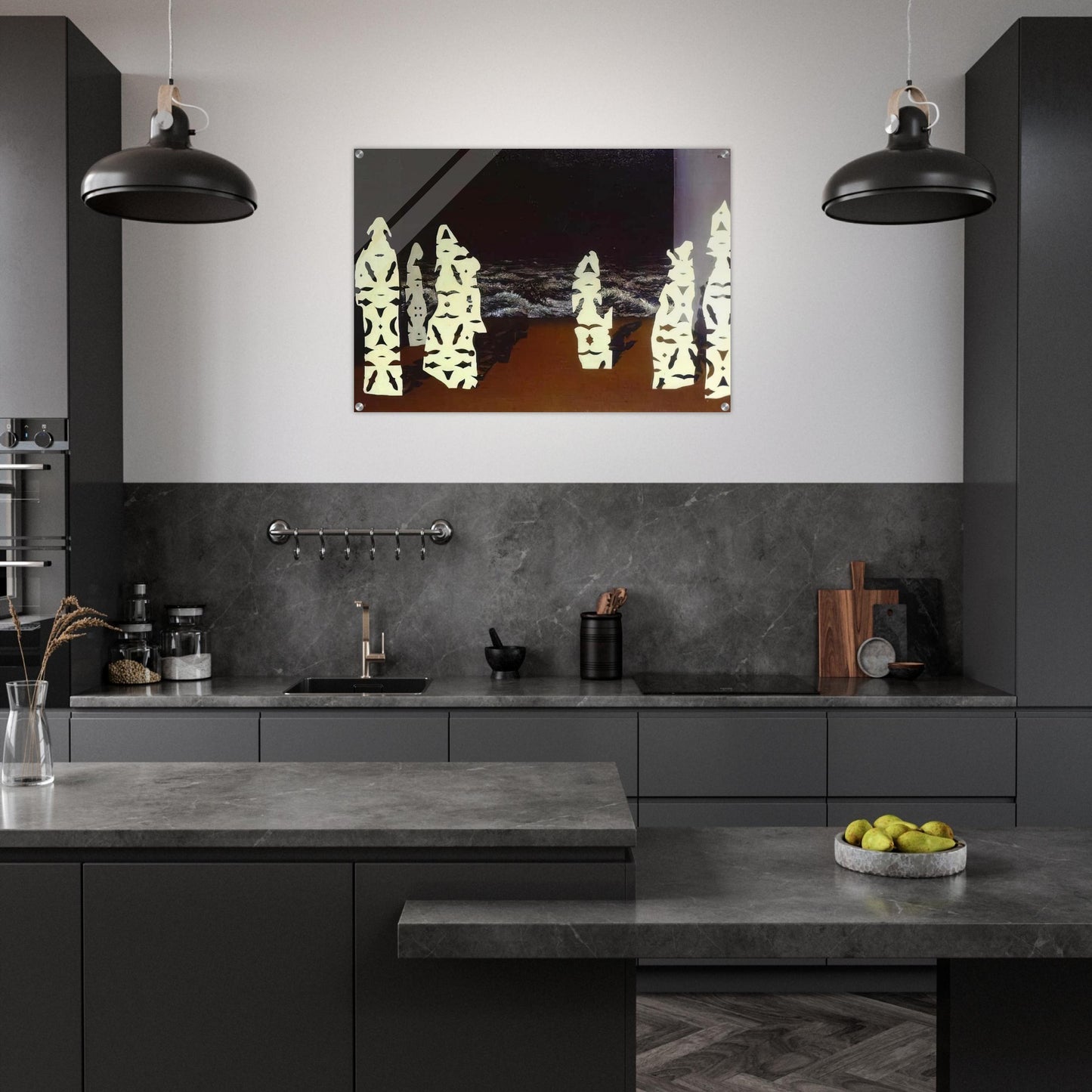 THE FINERY OF THE STORM 1927 - Rene Magritte Acrylic Print - 70x100 cm / 28x40″ inches | Rene Magritte Wall Art | Rene Magritte Prints