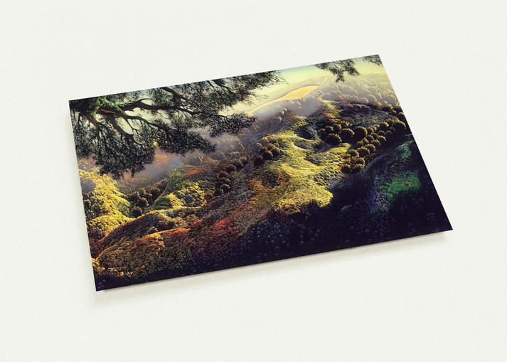 Paradise By Eyvind Earle Pack of 10 Post Cards | Eyvind Earle Post Cards | A6 (10.5 x 14.8 cm) - 4.1 x 5.8 inches