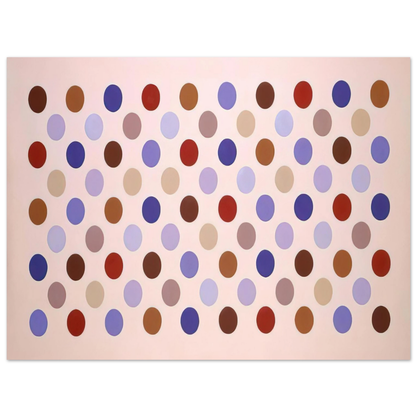 Thomas Downing - Grid #8 - 1969 Fine Art Poster - Default Title