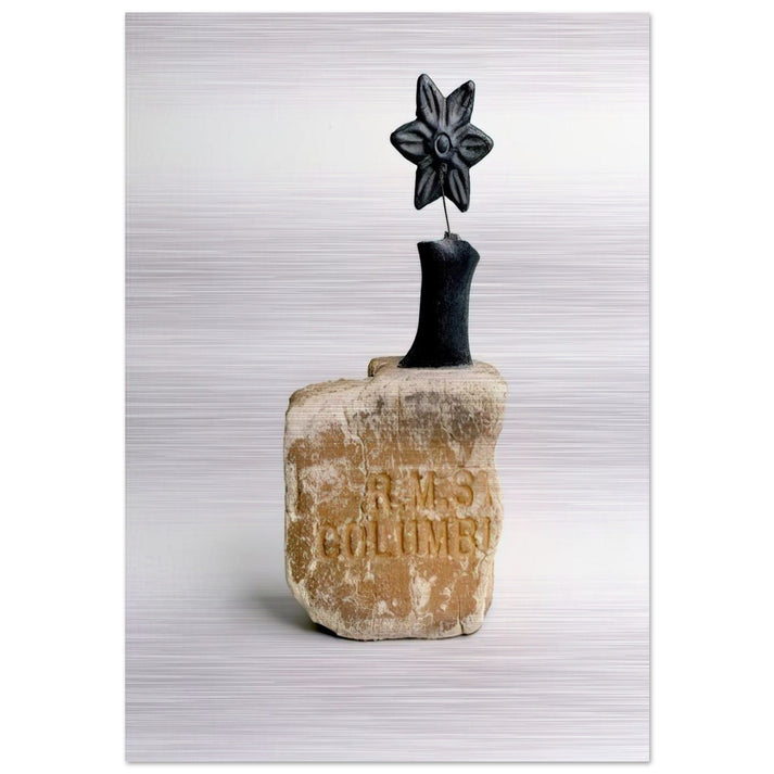 UNTITLED 1995 - Robert Rauschenberg Brushed Aluminum Print - 70x100 cm / 28x40 inches | Robert Rauschenberg Aluminum Print | Robert Rauschenberg Prints