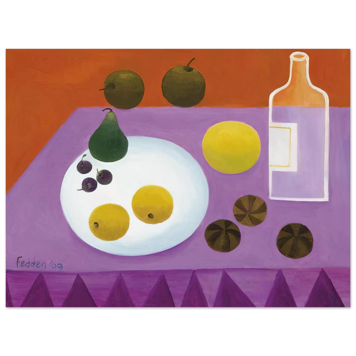 Mary Fedden - Fruit - 2009 Fine Art Poster - Default Title