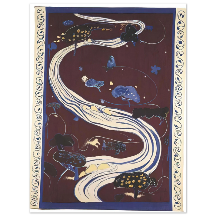 Brett Whiteley - The River - figurative 75x100 cm / 30x40inches Fine Art Poster