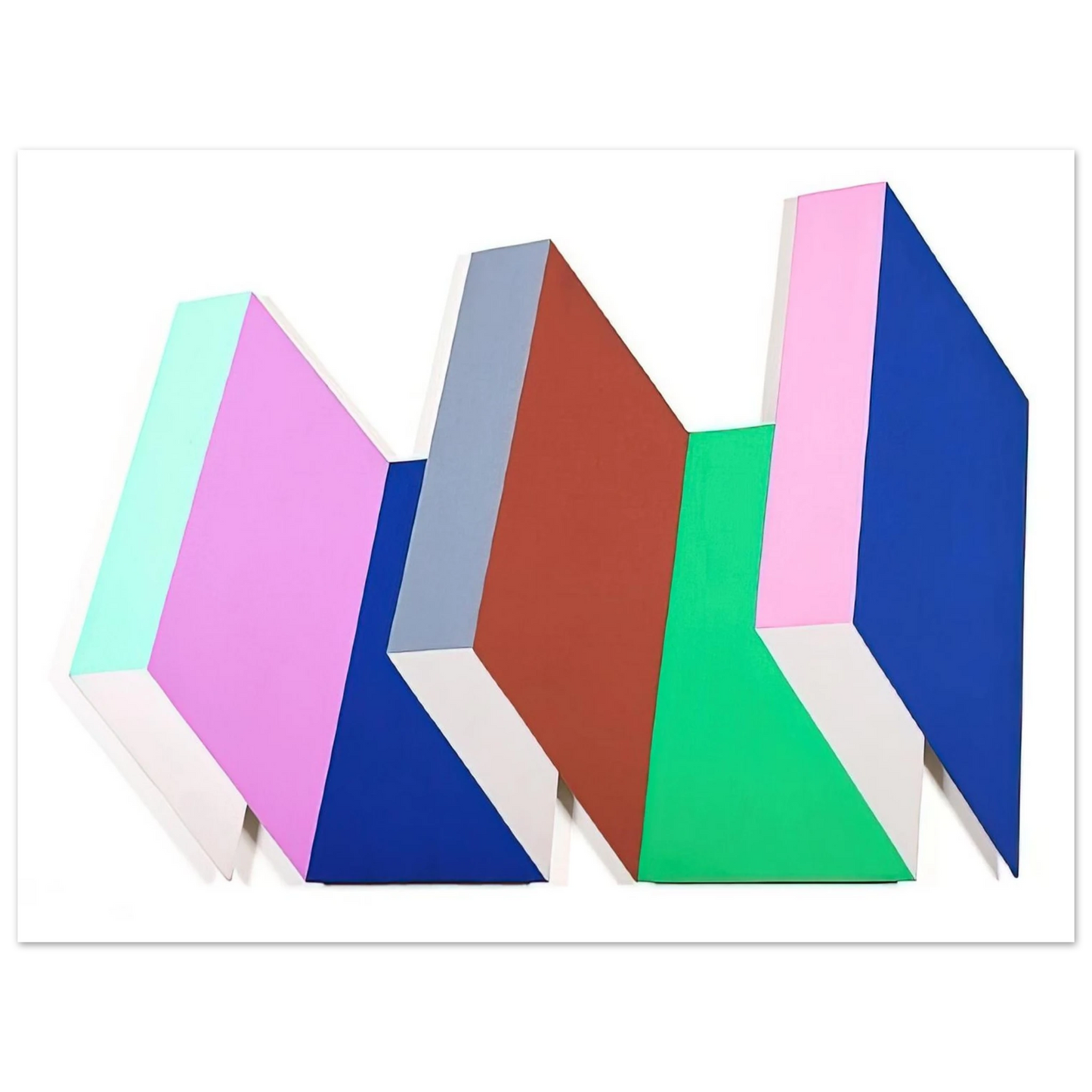 Thomas Downing - Fold One - 1968 Fine Art Poster - Default Title