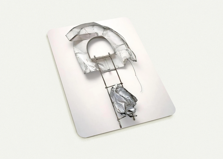 BALCONE GLUT NEAPOLITAN 1987 By Robert Rauschenberg Pack of 10 Post Cards | Robert Rauschenberg Post Cards | A6 (10.5 x 14.8 cm) - 4.1 x 5.8 inches