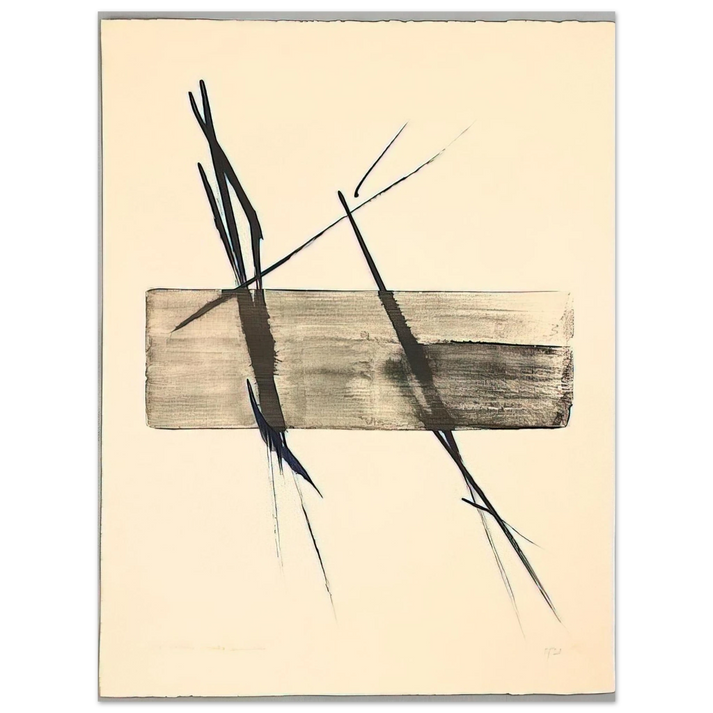 Toko Shinoda - Beyond - Abstract Expressionism 75x100 cm / 30x40inches Fine Art Poster